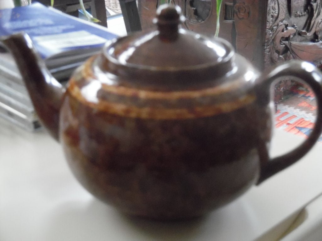 vintage DDR theepot Rheinsberg, Keramiek, Vintage, Ophalen of Verzenden, Zo goed als nieuw