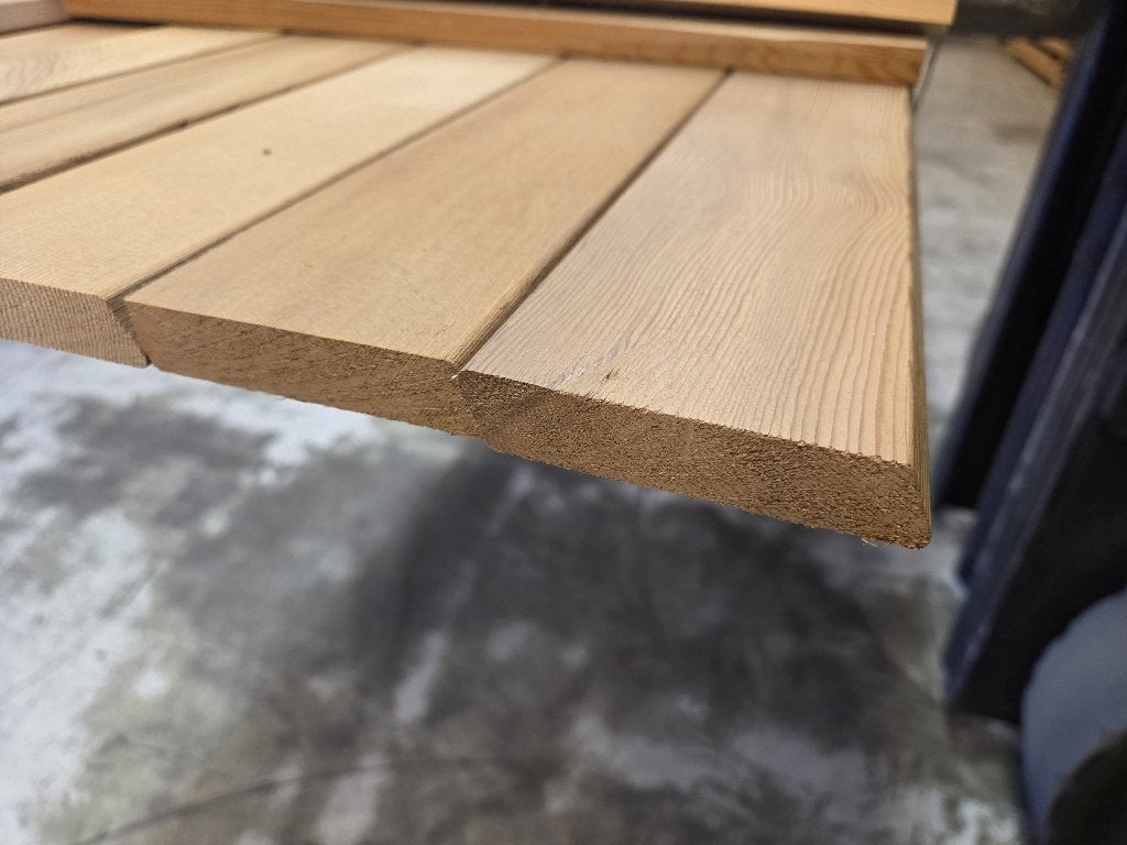 3.7 m² Red Cedar Rhombus profiel - nr: HP221, Ophalen, Nieuw, 180 tot 250 cm, Planken