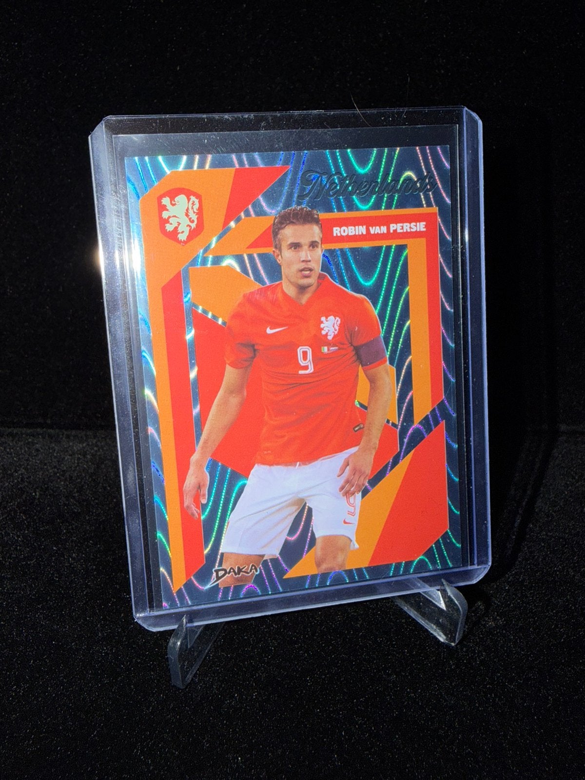 Daka Nederland Robin van Persie (RvP) Refractor 88/99, Verzenden, Zo goed als nieuw, Spelerskaart