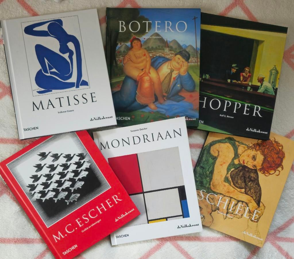 MODERNE MEESTERS Taschen hardcover Nederlands 6 delen, Ophalen of Verzenden, Zo goed als nieuw
