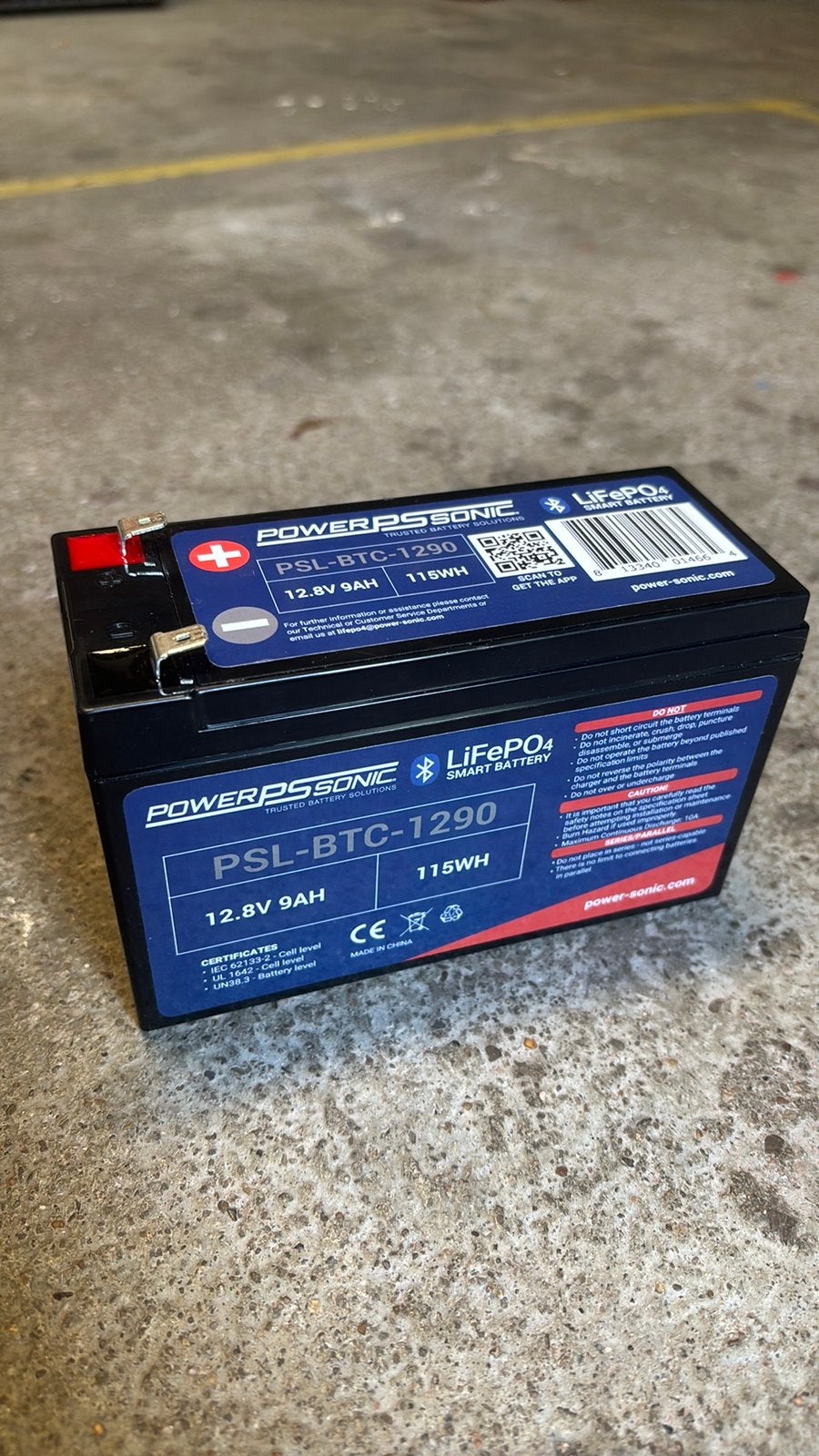 Accu LiFePO 4, 12v-9AH (115WH), Audio, Tv en Foto, Accu's en Batterijen, Ophalen of Verzenden, Nieuw
