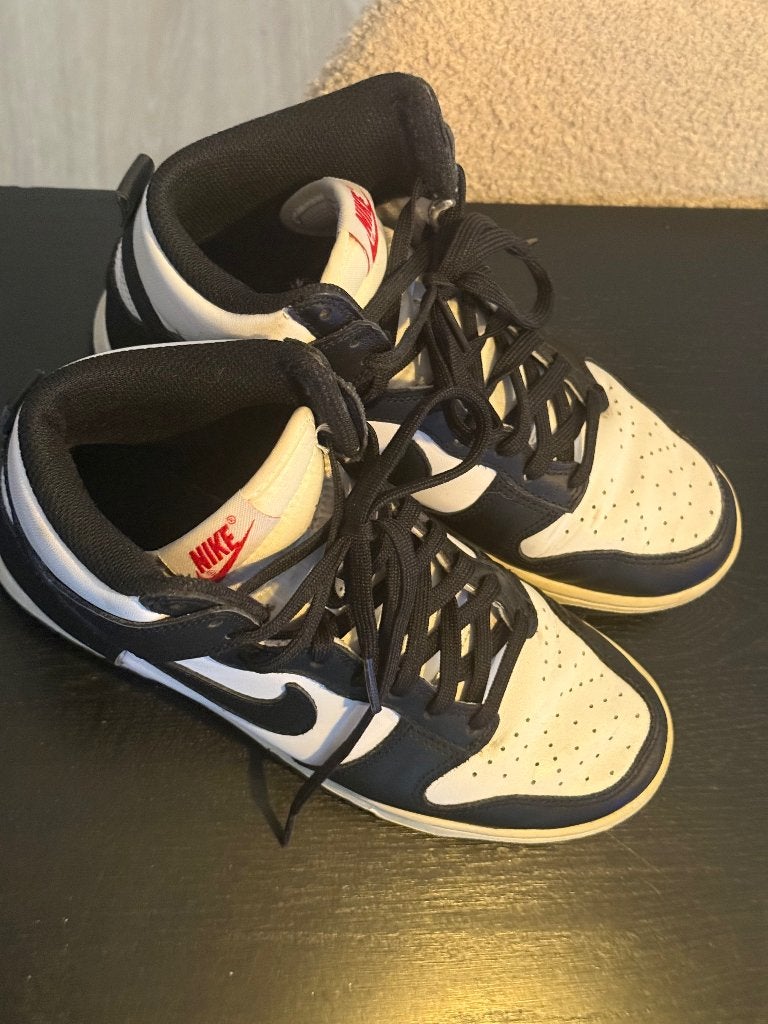 Nike Dunk High Panda maat 38, Wit, Nike, Ophalen of Verzenden, Sneakers of Gympen