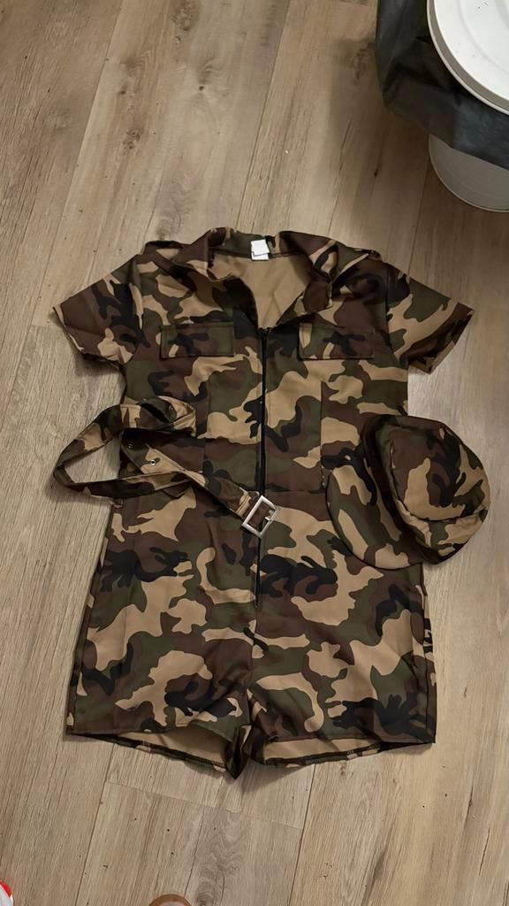 Army Girl kostuum maat S, Kleding | Dames, Carnavalskleding en Feestkleding, Carnaval, Ophalen of Verzenden, Zo goed als nieuw
