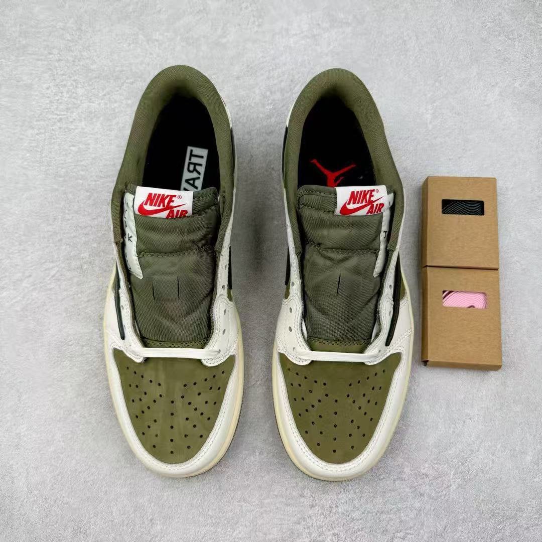 Travis scott olive green, Kinderen en Baby's, Verzenden, Nieuw, Jongen of Meisje, Schoenen