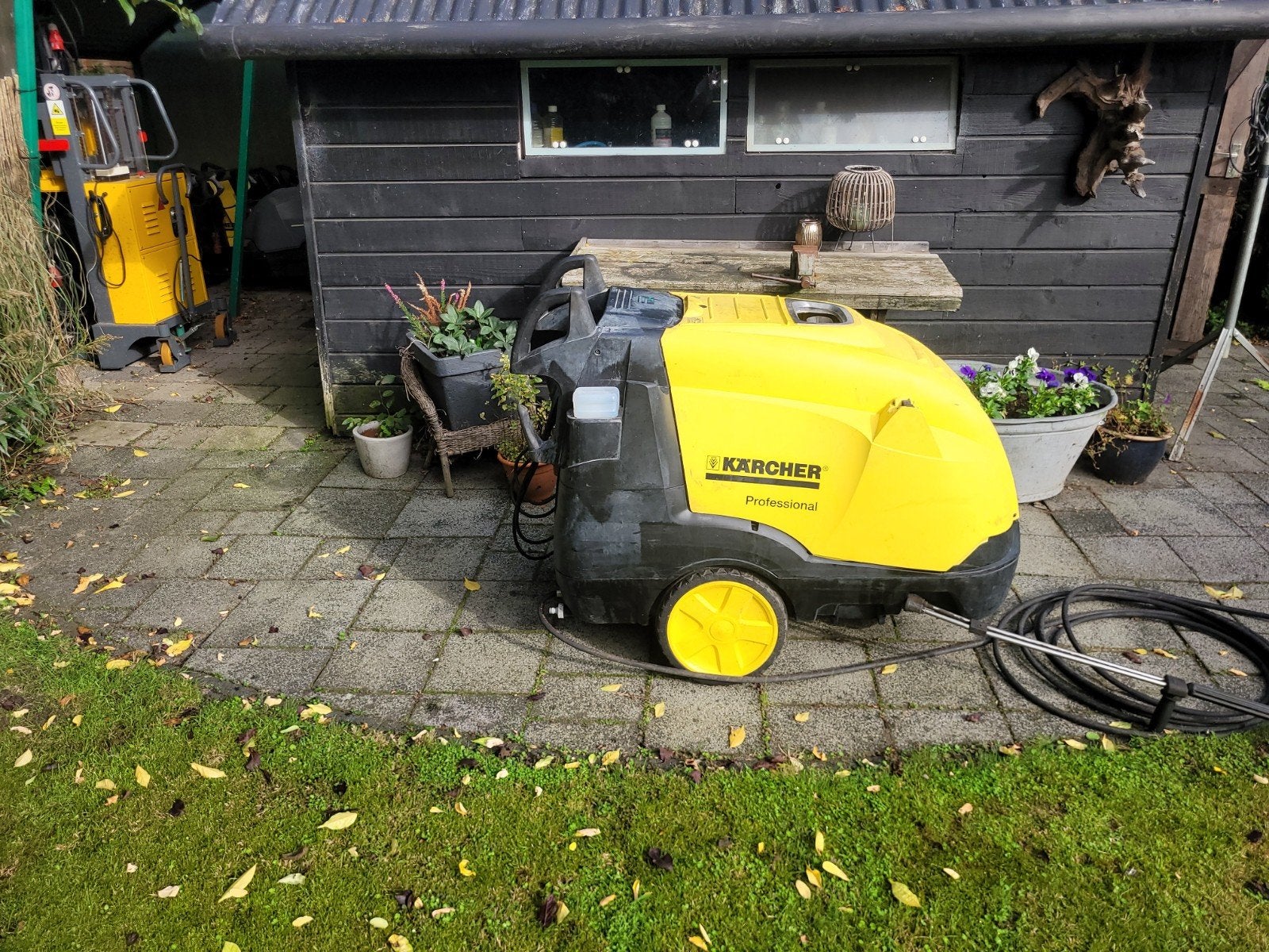 karcher hds 11/18 stoomcleaner, Ophalen