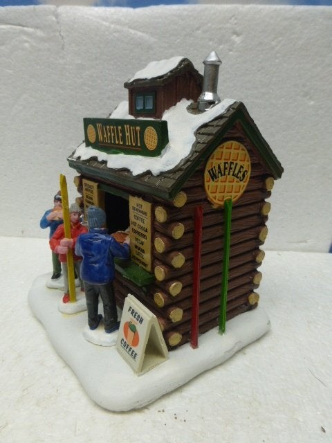 lemax Waffle Hut kerstdorp kraam kersthuisje accessoire, Ophalen of Verzenden, Zo goed als nieuw