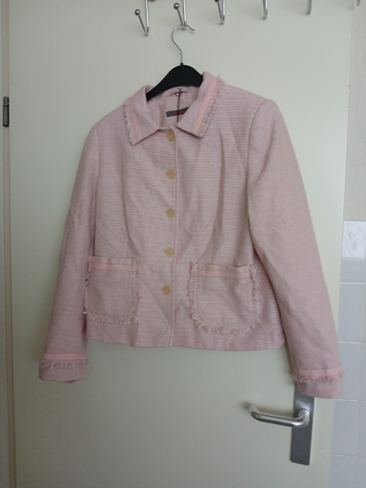 S,OLIVER  Schattig jasje roze mt 42, Kleding | Dames, Jasjes, Kostuums en Pakken, Verzenden, Maat 42/44 (L), Nieuw, S oliver