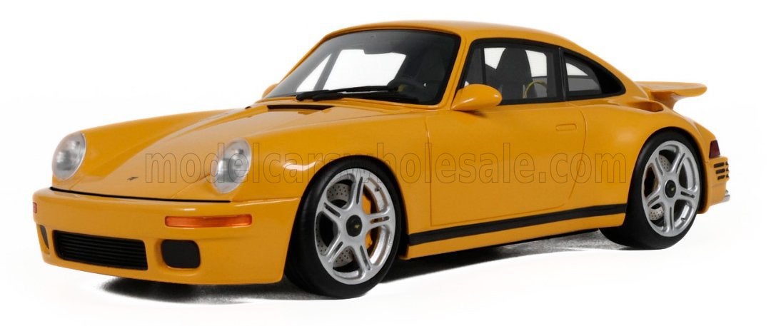 GT-Spirit 1:18 Porsche 964 Ruf CTR Anniversary 2019 Yellow, Ophalen of Verzenden, Nieuw, Auto, Overige merken