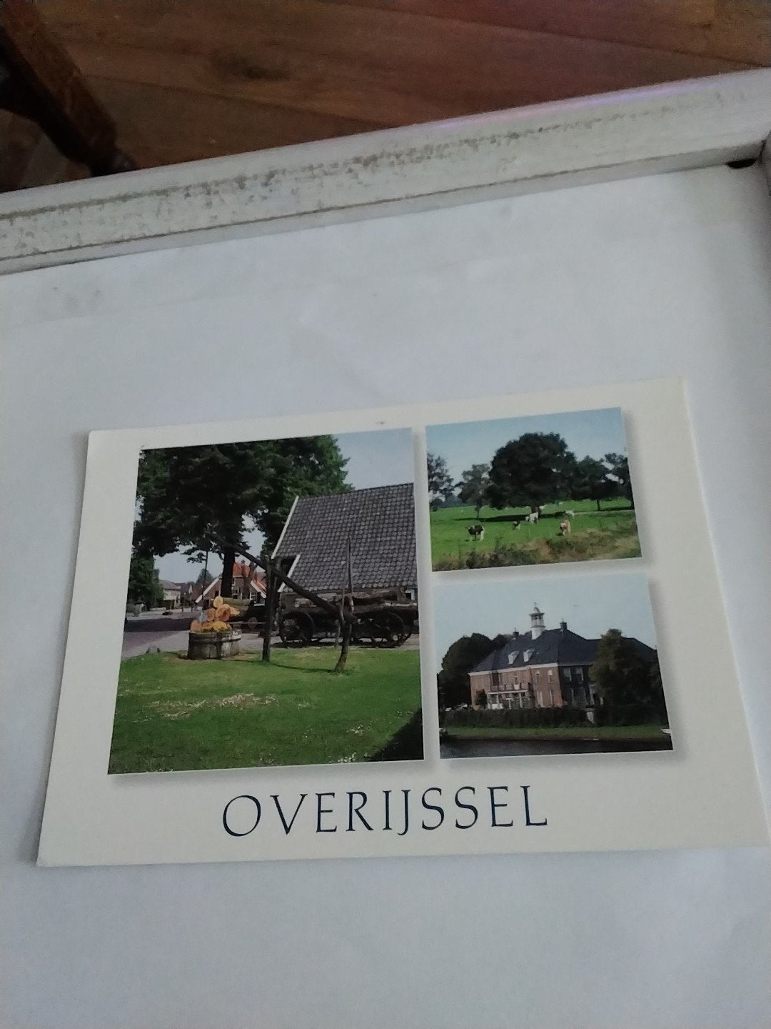 Ansichtkaart Overijssel - Gelopen, Ophalen of Verzenden, 1980 tot heden, Gelopen, Overijssel