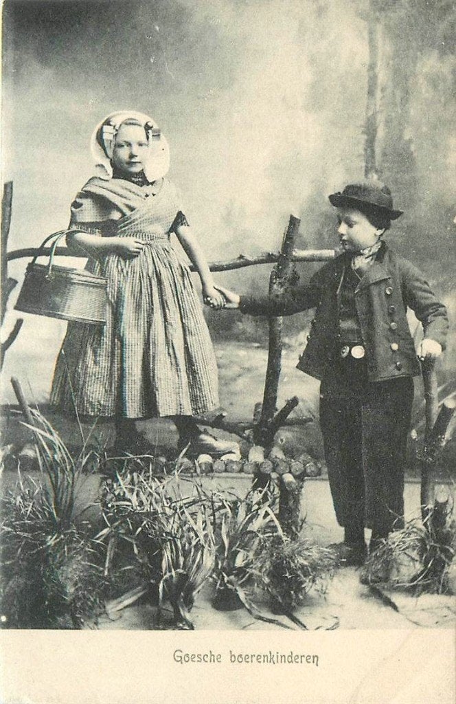 701-344-031 Goes Boerenkinderen, Verzenden, Voor 1920, Zeeland