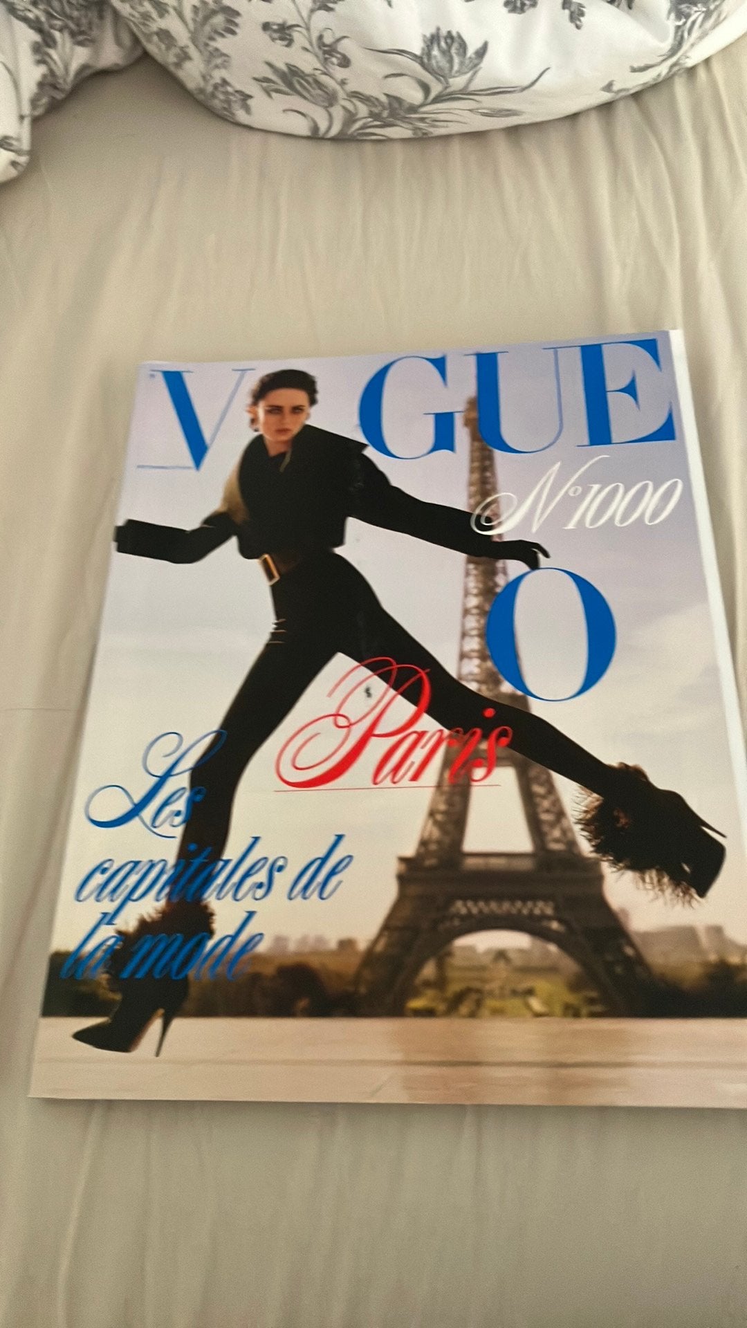 Franse Vogue Nr 1000 colectors Item, Boeken, Mode, Ophalen of Verzenden, Nieuw, Mode algemeen