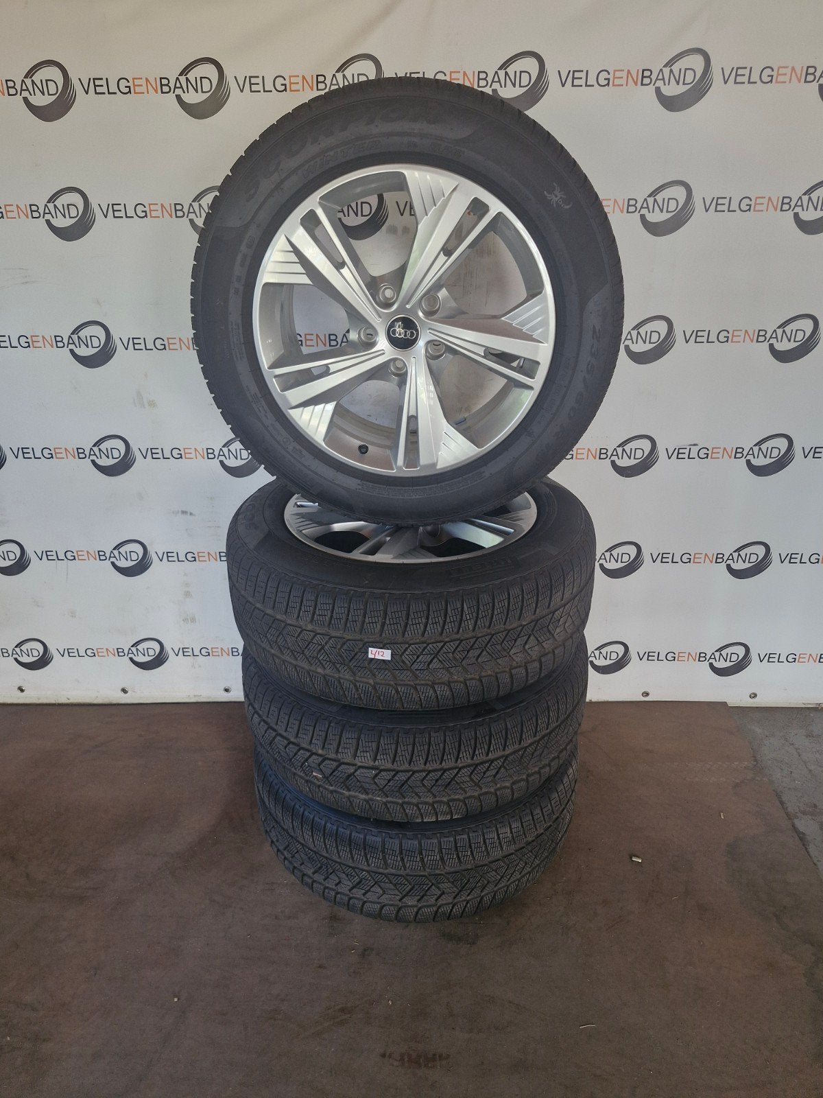 Winterset Audi Q6 5x130 66.6 235 60 255 55 19 winterbanden, 19 inch, Gebruikt, 255 mm, .