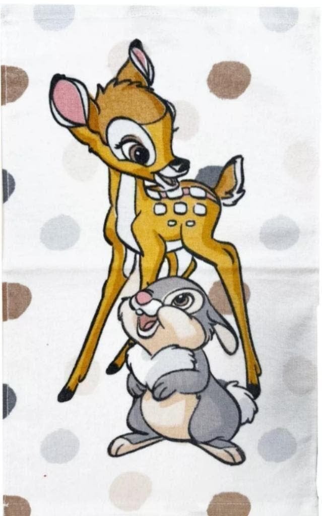 Bambi Handdoek / Gastendoekje - 30 x 50 cm - Disney, Kinderen en Baby's, Ophalen of Verzenden, Nieuw, Badje, Overige merken