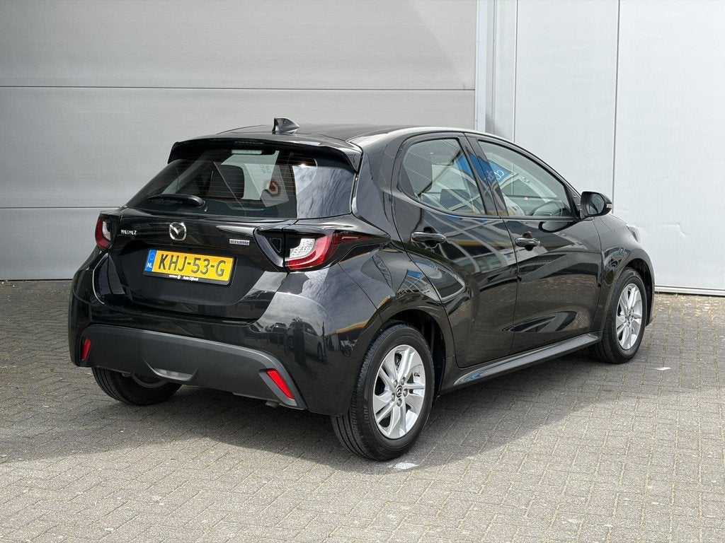 Mazda 2 Hybrid 1.5 Centre-line Vol! Carplay/Adaptieve cruise, Gebruikt, 4 kWh, Zwart, 1490 cc