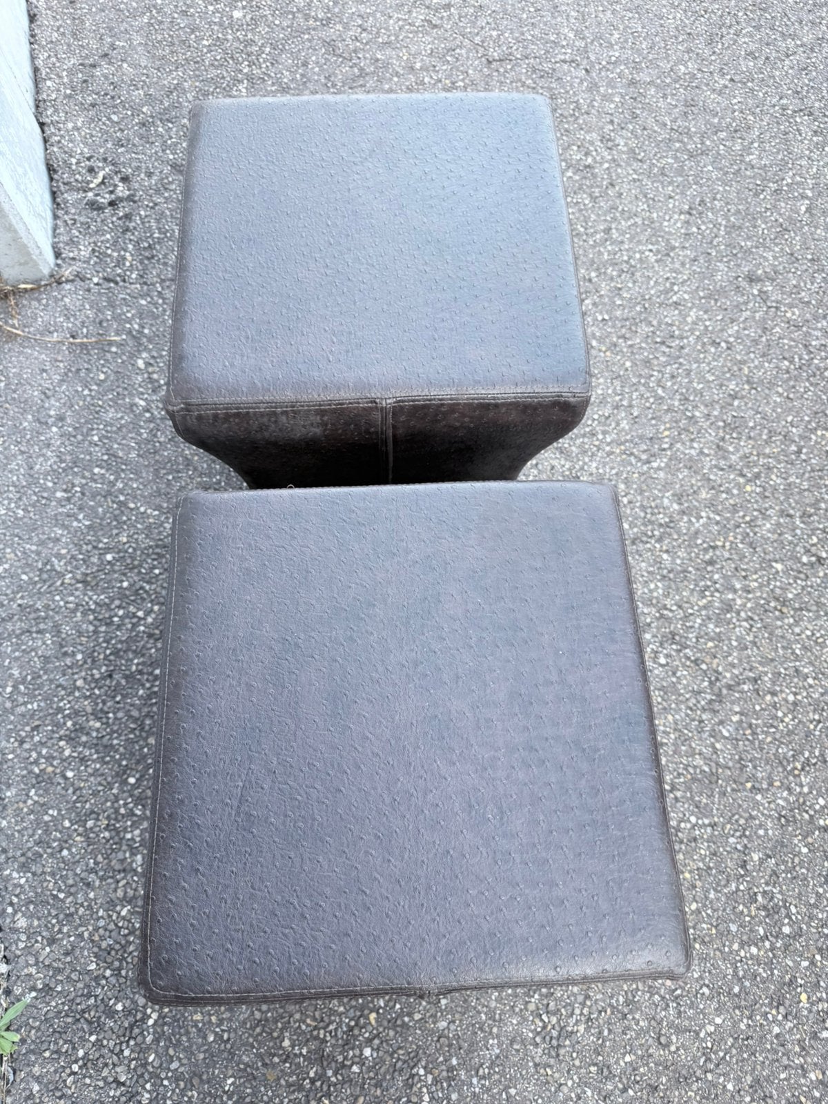 Voetenbank of poef, Tuin en Terras, Tuinmeubel-accessoires, Ophalen of Verzenden, Zo goed als nieuw