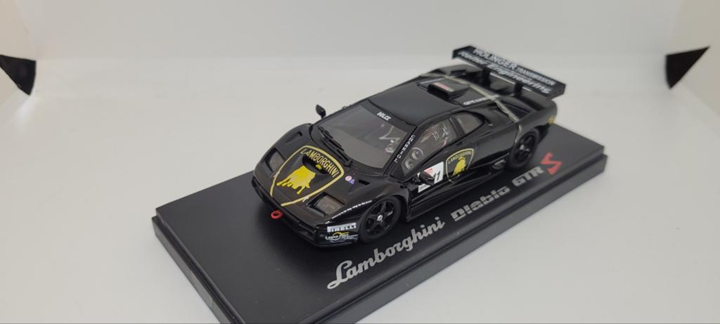 Kyosho Lamborghini Diablo GTR-S black, Ophalen of Verzenden, Zo goed als nieuw, Auto, Kyosho