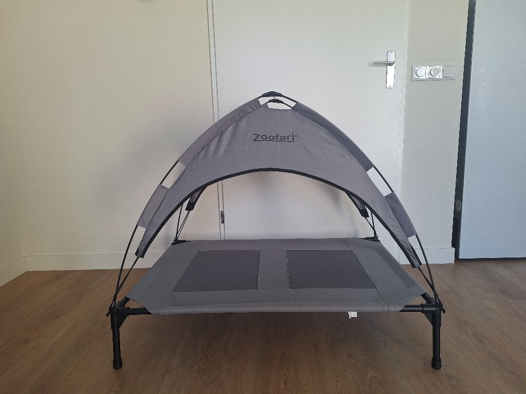 Hondenligbed/stretcher met zonnedak, Ophalen, Zo goed als nieuw, Overige