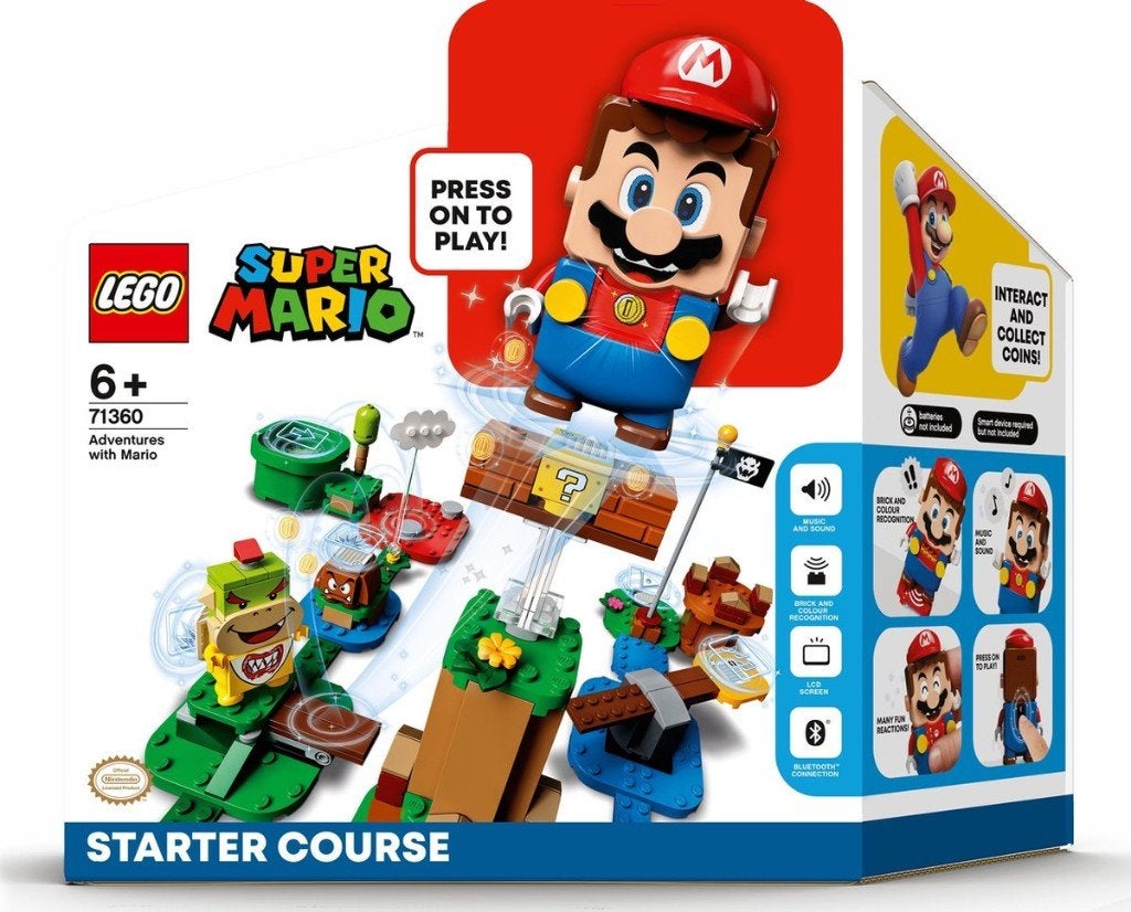 LEGO Super Mario Startset Avonturen met Mario – 71360, Ophalen, Zo goed als nieuw, Lego