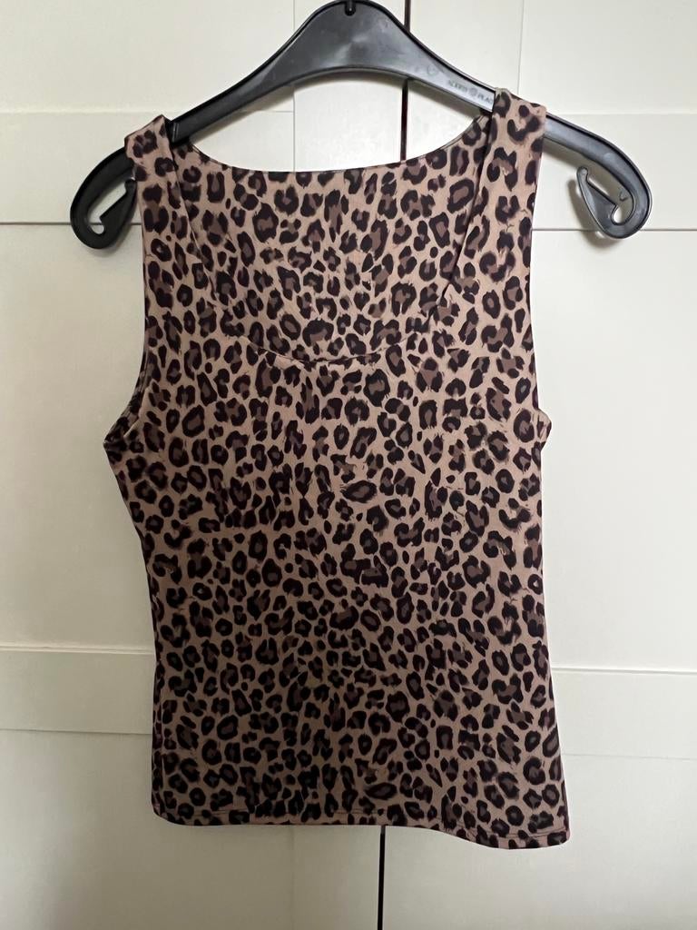 Vest en tijger top s/ m, Kleding | Dames, Ophalen of Verzenden, Zo goed als nieuw, Lange mouw