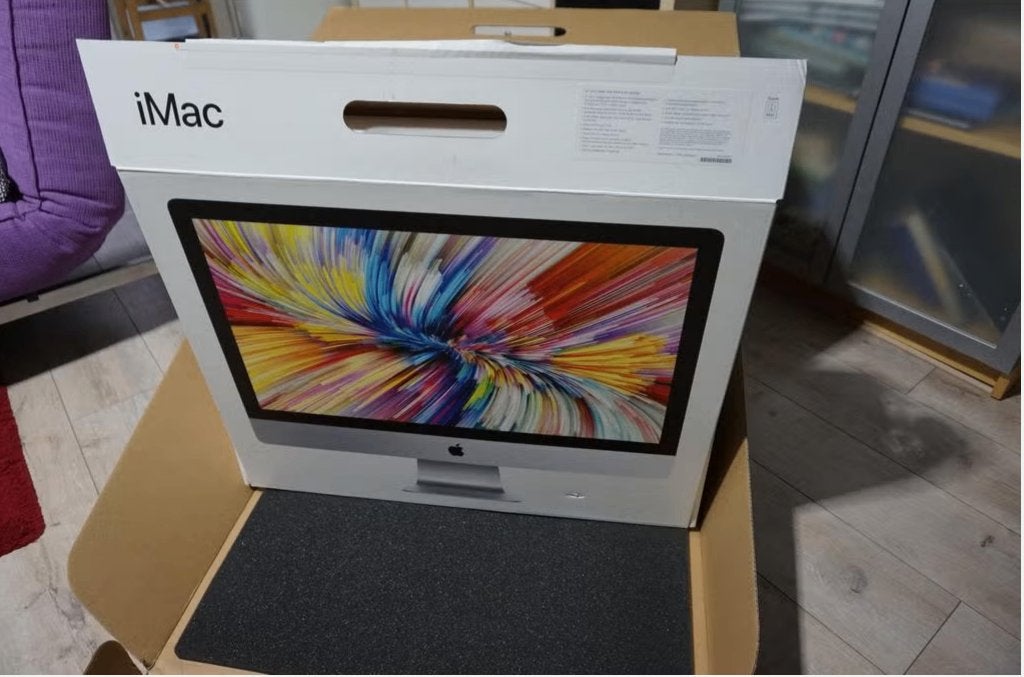 Gevraagd! Doos voor Imac 24 inch, Computers en Software, Apple Desktops, Ophalen, IMac