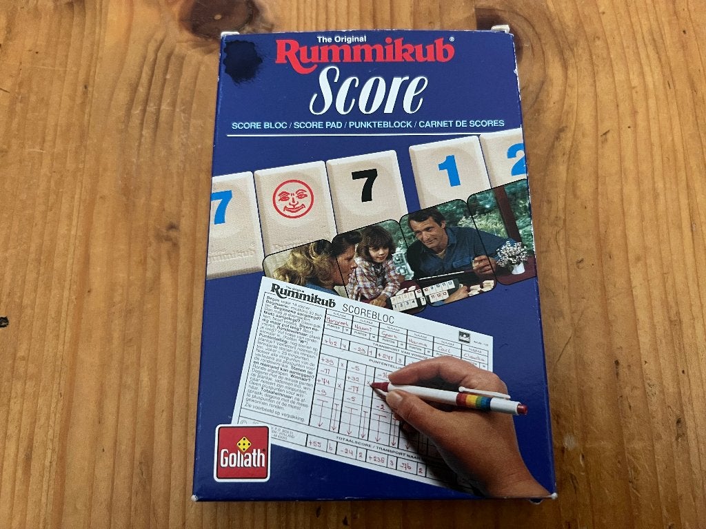 Rummikub Score bloc - nieuw, Ophalen, Nieuw, Goliath