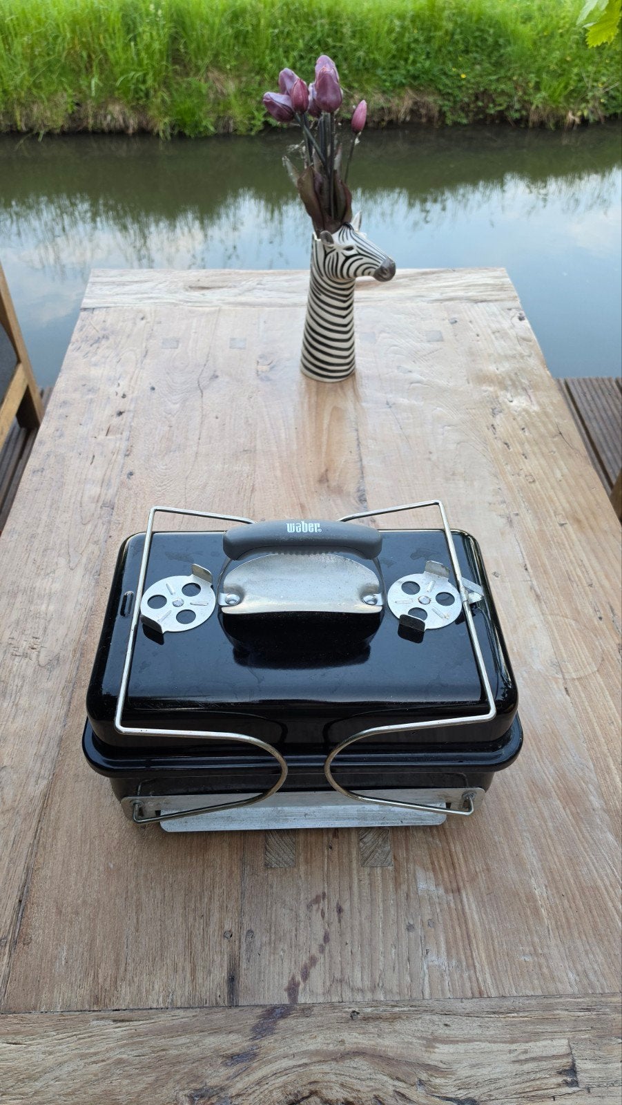 Weber Go-Anywhere Houtskoolbarbecue - Draagbaar en Compact, Tuin en Terras, Houtskoolbarbecues, Ophalen