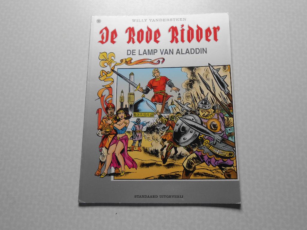 Rode ridder 181 De lamp van Aladdin 2000 1 ste druk., Willy Vandersteen, Eén stripboek, Nieuw, Ophalen of Verzenden