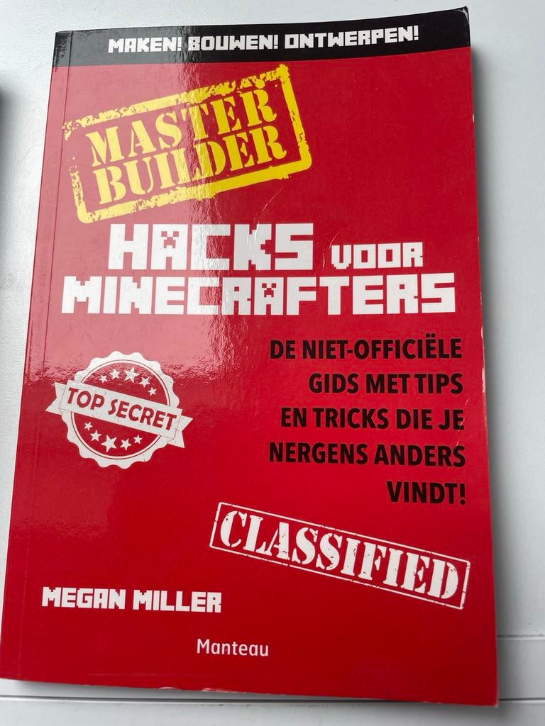 Master Builder Hacks voor Minecrafters, Boeken, Kinderboeken | Jeugd | onder 10 jaar, Gelezen, Non-fictie, Ophalen of Verzenden