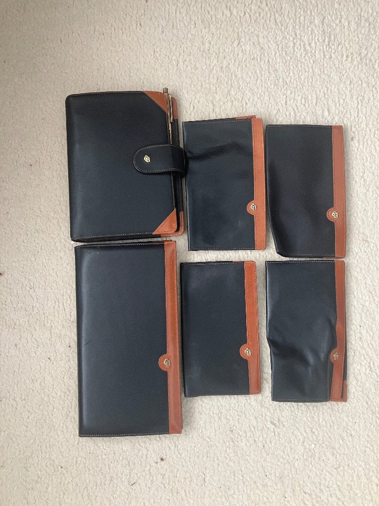 Partij luxe lederen mappen en portefeuilles, Overige merken, Overige kleuren, Ophalen of Verzenden, Zo goed als nieuw