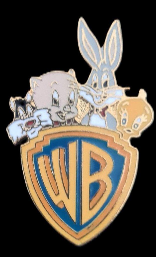 Warner Bros film pin- groot, Verzamelen, Speldjes, Pins en Buttons, Verzenden, Nieuw, Figuurtje, Speldje of Pin