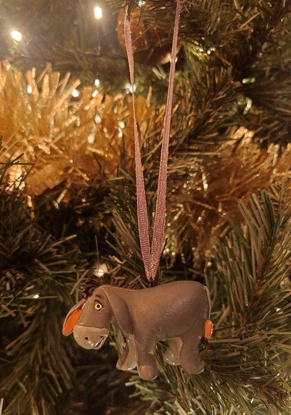 Disney Eeyore Iejoor I-aah kerst ornament hanger kerstbal, Verzamelen, Ophalen of Verzenden, Winnie de Poeh of vrienden, Zo goed als nieuw