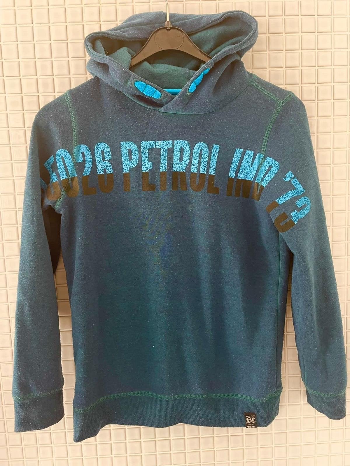 Petrol Industries hoodie - Blauw - Maat 146, Verzenden, Zo goed als nieuw, Jongen, Trui of Vest