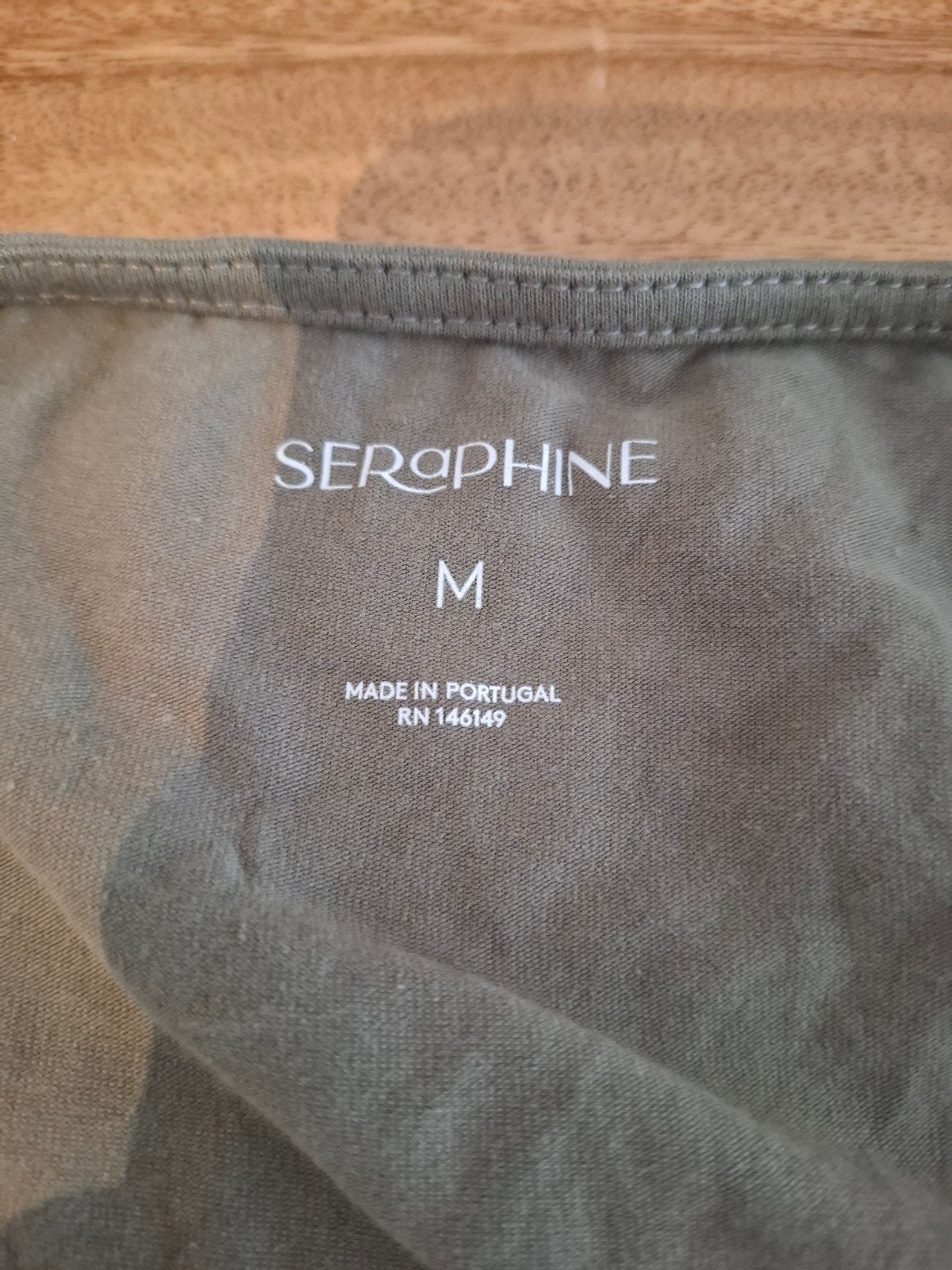 Seraphine buidelshirt maat M, Maat 38/40 (M), Seraphine, Blauw, Zo goed als nieuw