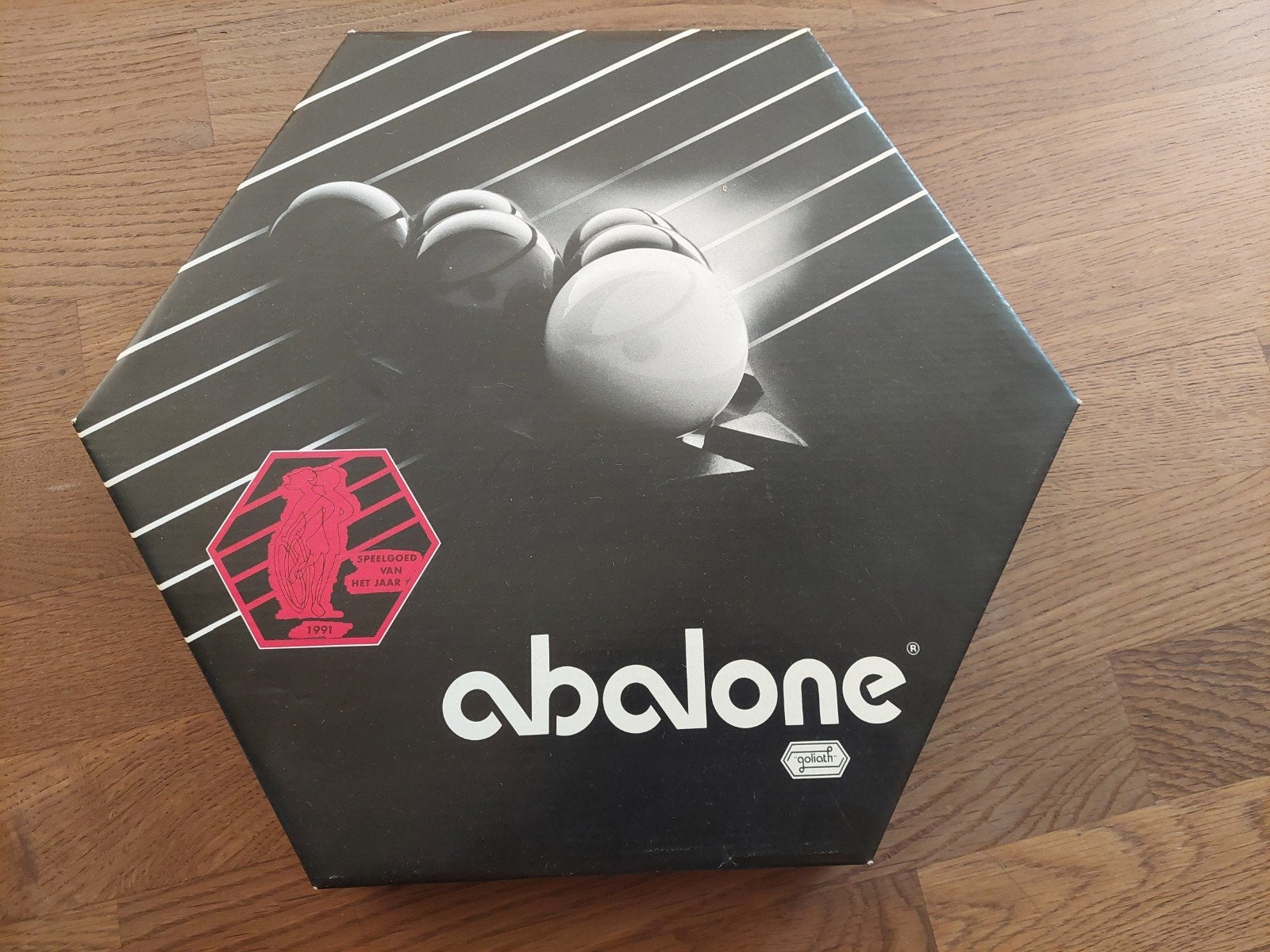 Abalone bordspel - Strategisch spel voor 2 spelers, Een of twee spelers, Ophalen of Verzenden, Zo goed als nieuw, Goliath
