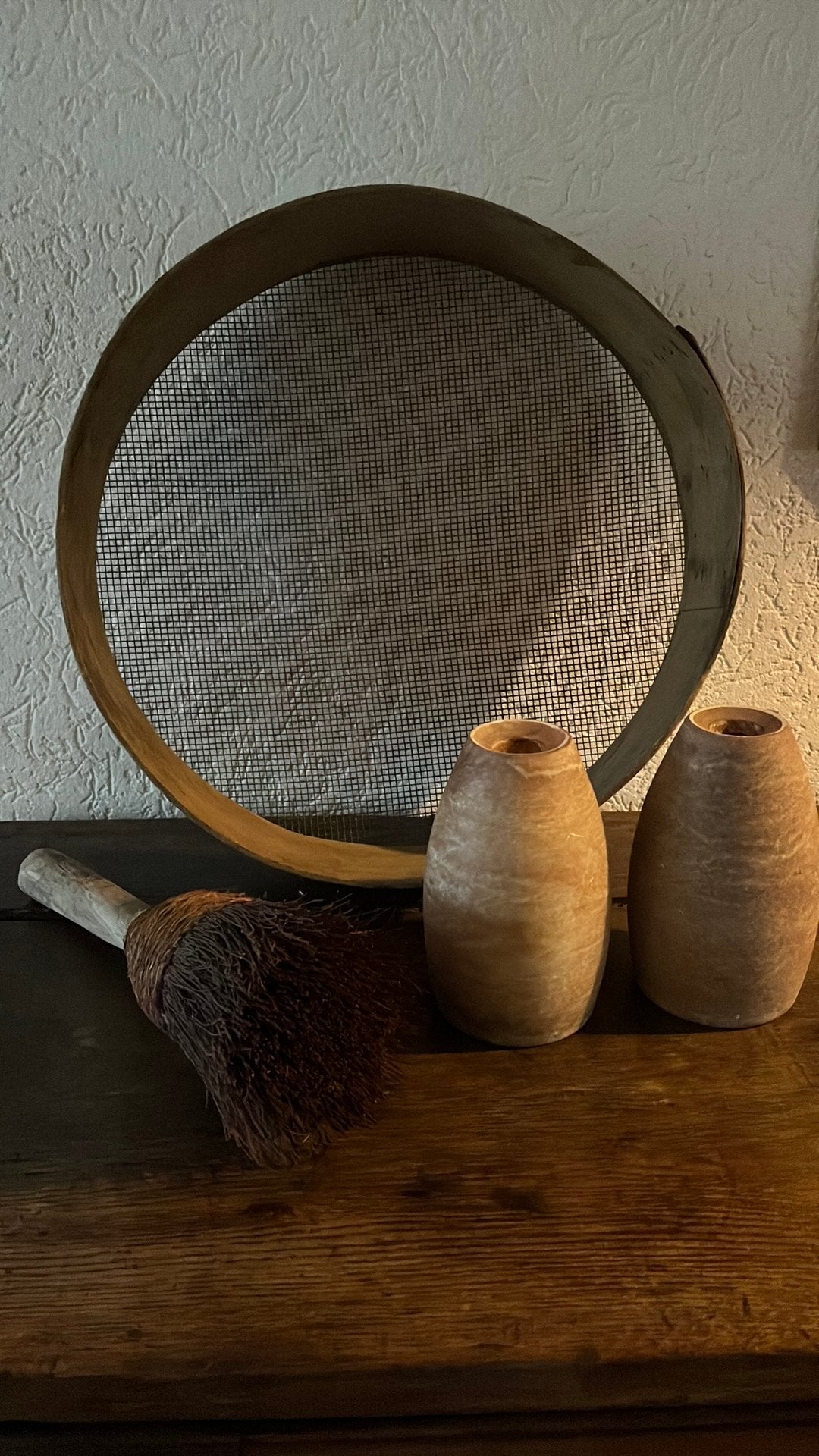Te Koop Brocante zeef, Ophalen