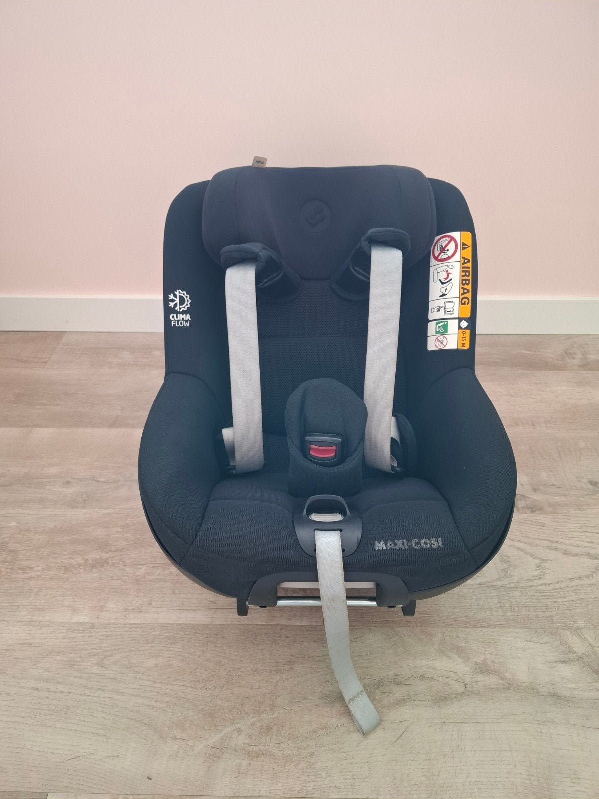 Maxi-Cosi Pearl 360 i-Size Autostoel Authentic black, Ophalen, Verstelbare rugleuning, 0 t/m 18 kg, Zo goed als nieuw