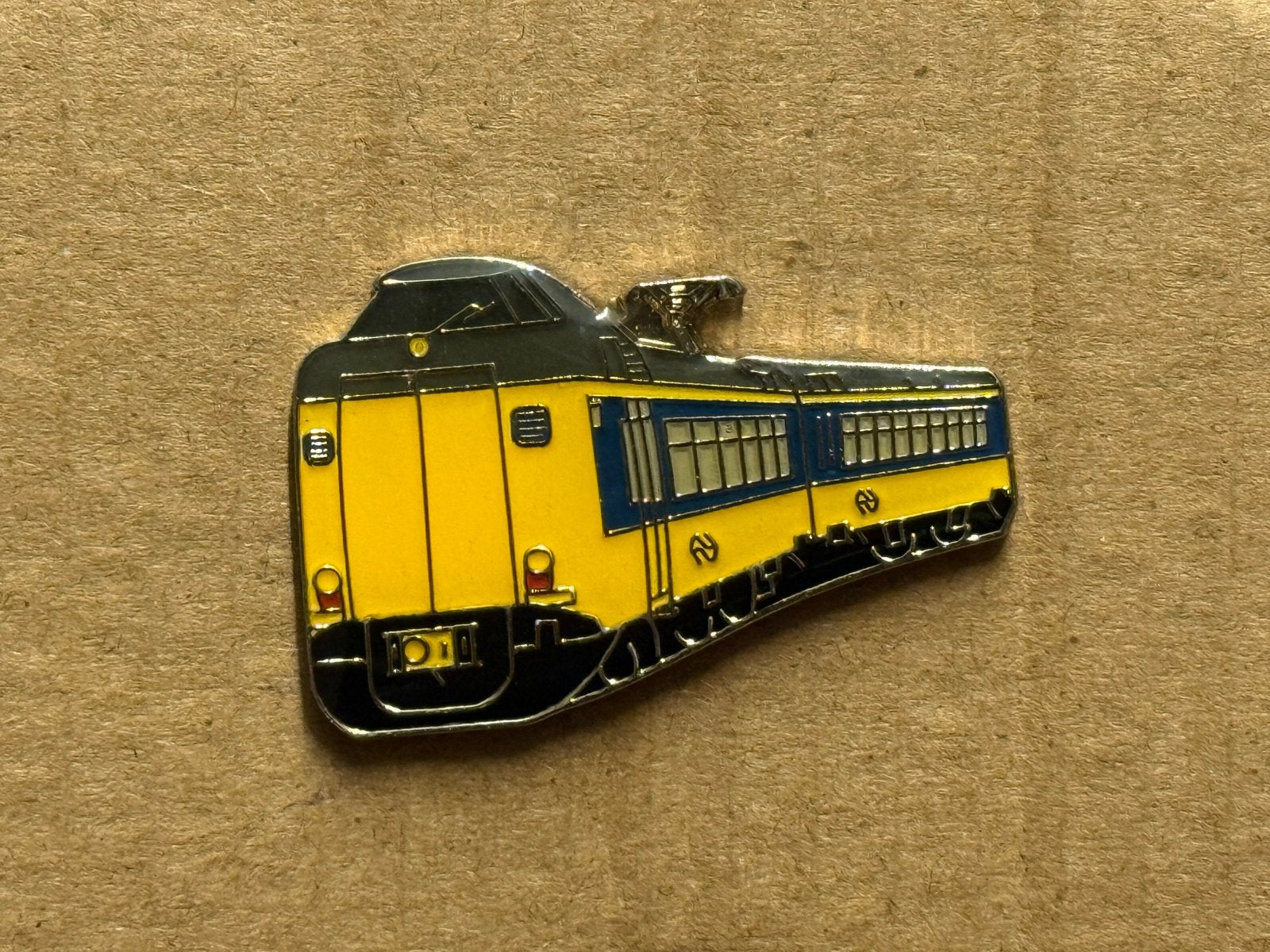 Unieke NS ICM Koploper pin - Trein verzamelobject, Ophalen of Verzenden, Zo goed als nieuw, Trein, Overige typen