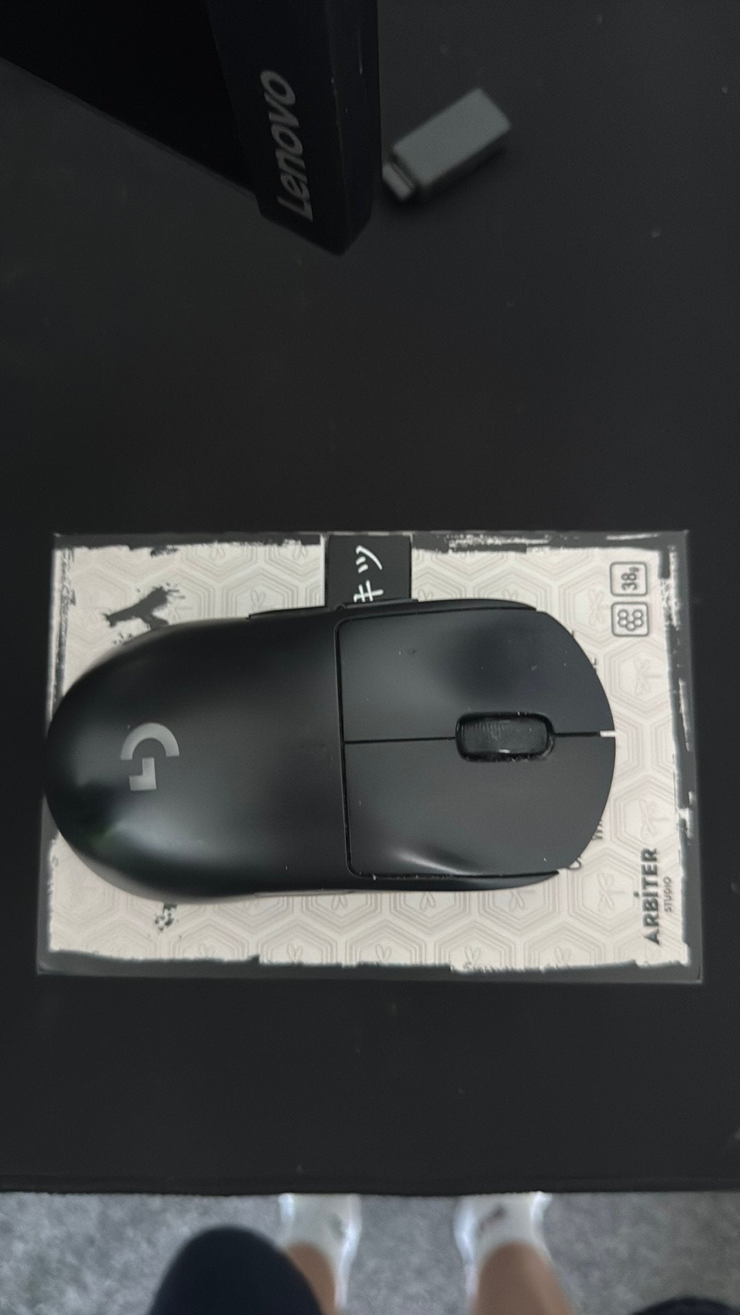 Logitech G pro wireless, Rechtshandig, Muis, Gebruikt, Verzenden