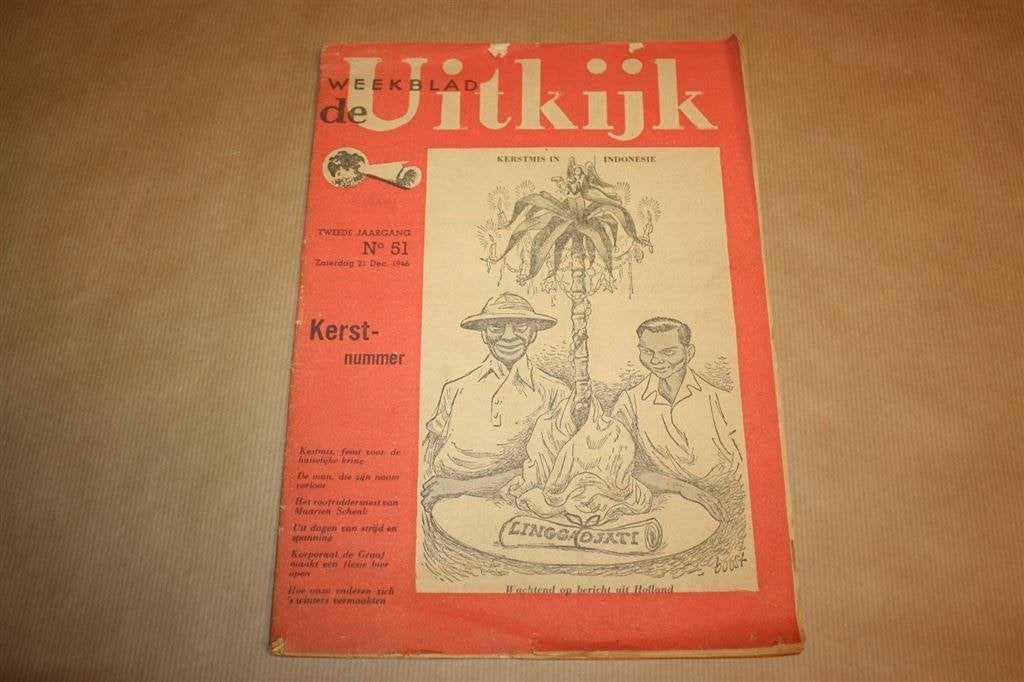 Weekblad de Uitkijk. Kerstnummer. 2e jrg. no. 51 - 1946, Ophalen of Verzenden, Gelezen