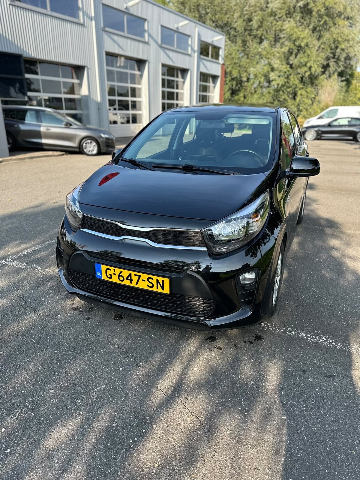 Kia Picanto 1.2 Cvvt 84pk Aut 5-zits 2019 Zwart