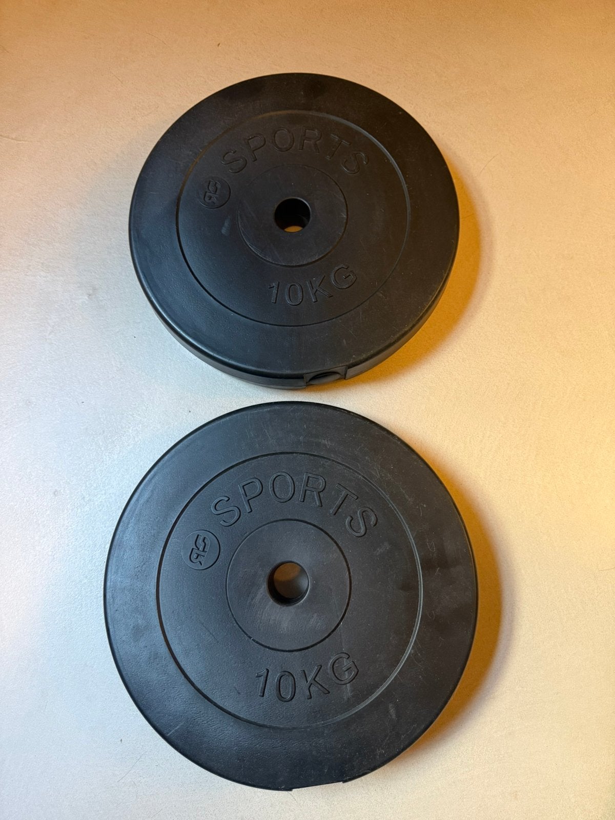Gewicht schijven 20kg 2x 10kg, Ophalen, Zo goed als nieuw