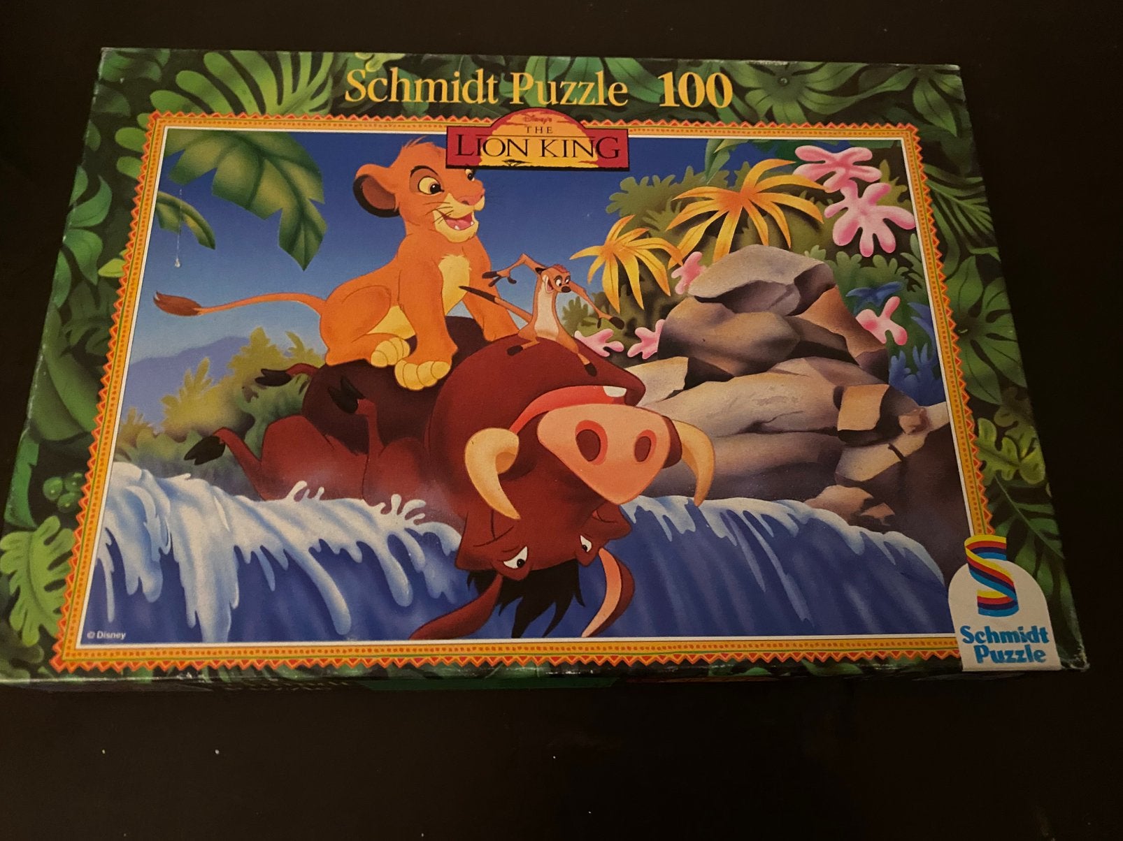 The Lion King puzzel 100 stukjes (compleet), Ophalen of Verzenden, Meer dan 50 stukjes, 6 jaar of ouder