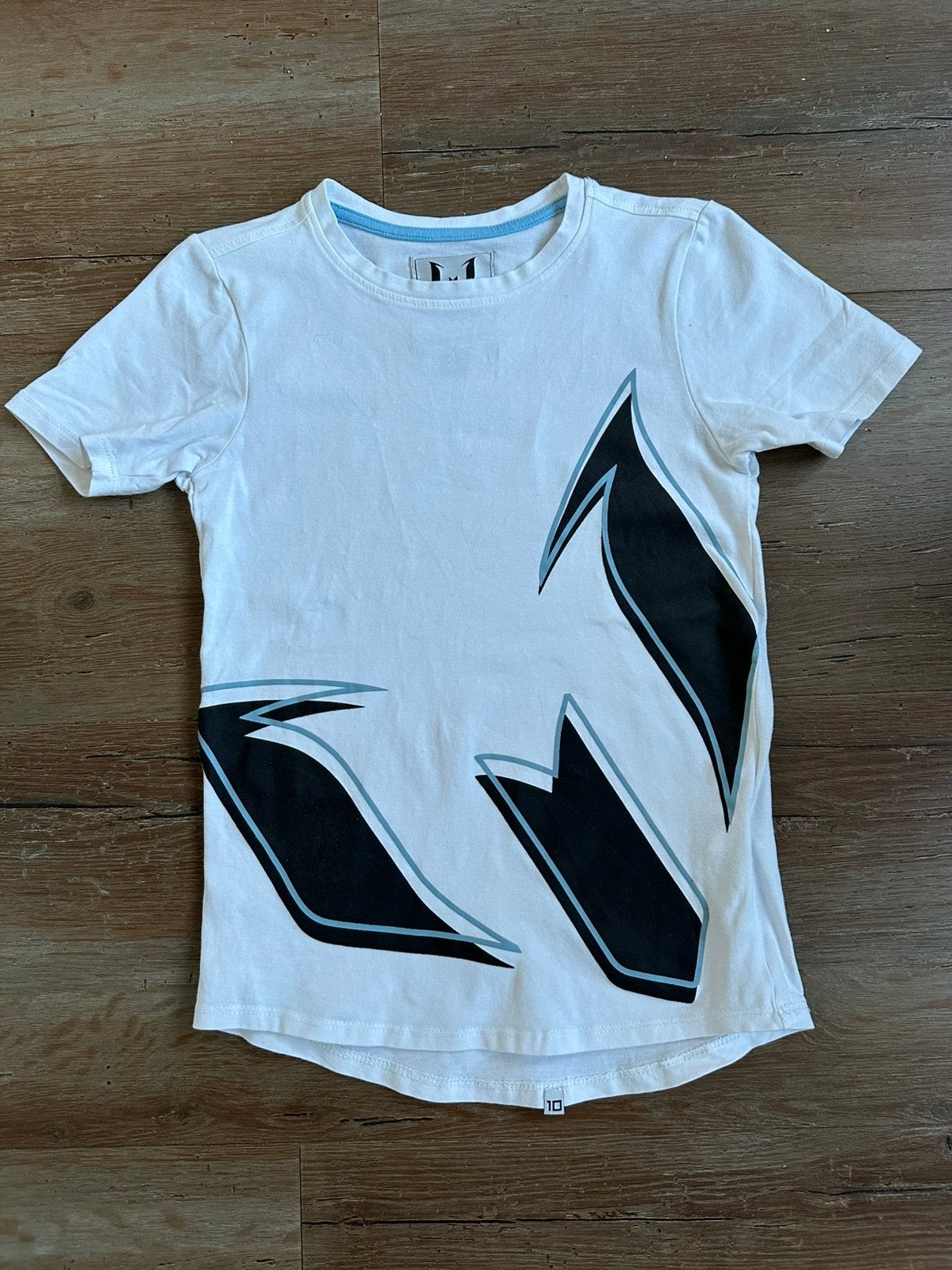 Shirt van Vingino Messi maat 122-128, Gebruikt, Ophalen of Verzenden, Vingino, Shirt of Longsleeve