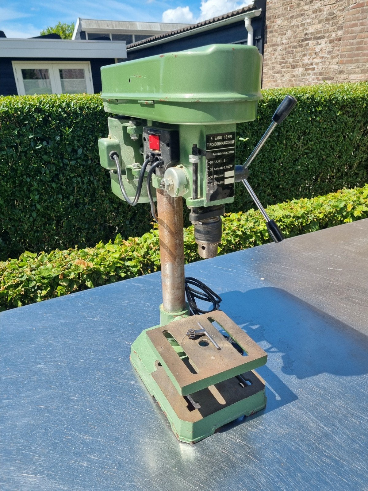 Kolomboormachine  220 Volt, Doe-het-zelf en Verbouw, Gereedschap | Boormachines, Ophalen, Kolomboormachine
