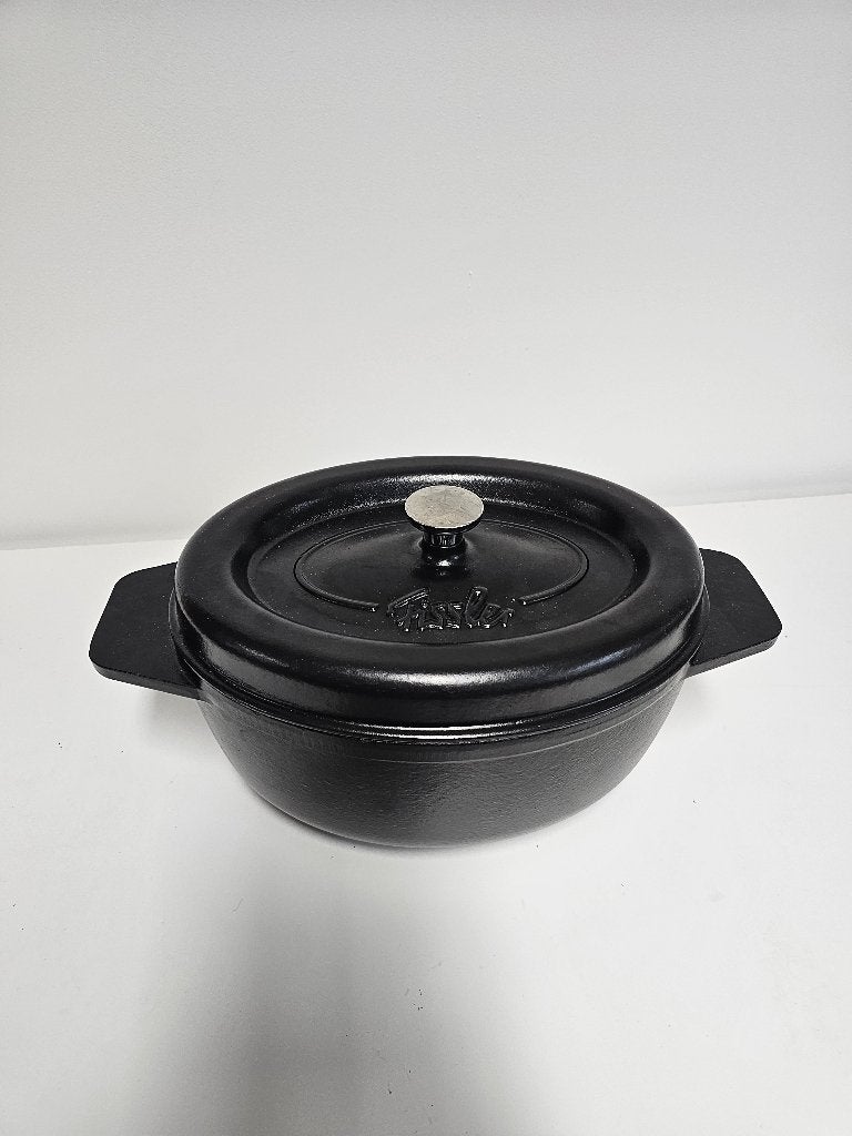 Fissler Arcana braadpan!, Gietijzer, Ophalen of Verzenden, Zo goed als nieuw, Nvt