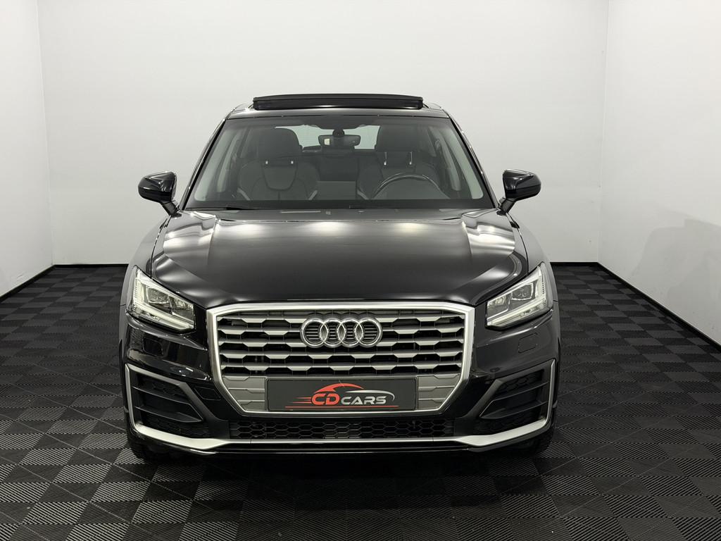 Audi Q2 1.4 TFSI CoD Launch Edition Panoramadak, Leder, Park, Gebruikt, 4 cilinders, 150 pk, Zwart