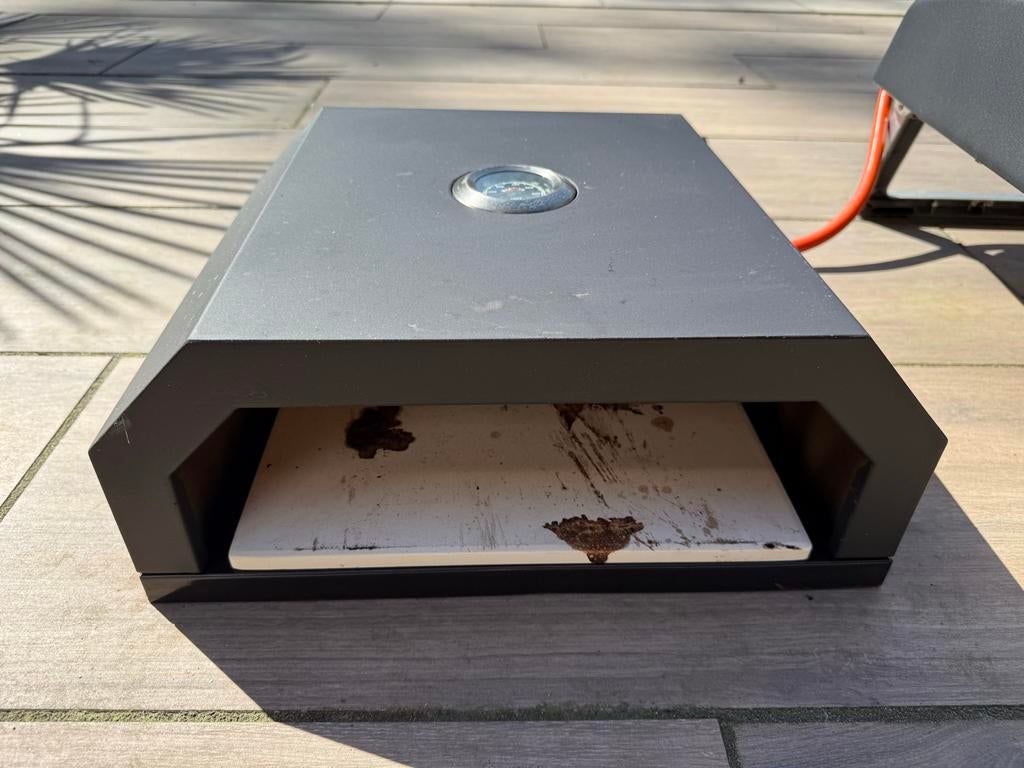 Compacte pizza box met thermometer, Ophalen of Verzenden, Gebruikt