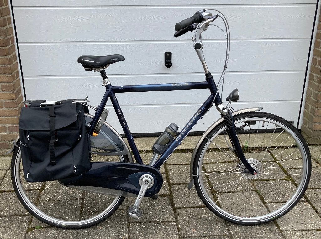 Gazelle Davos herenfiets in zeer goede staat, Ophalen, Versnellingen, Zo goed als nieuw, 61 tot 65 cm