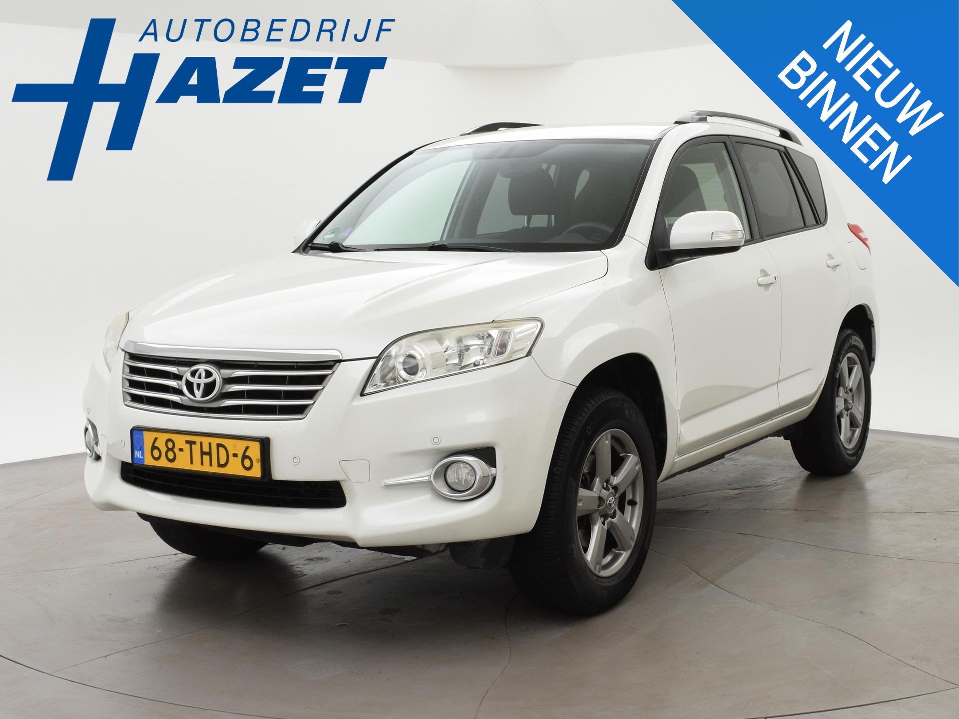 Toyota RAV4 2.0 VVTi 4WD DYNAMIC + 2000 KG TREKHAAK | CAMERA, 13 km/l, Euro 5, Stof, Gebruikt