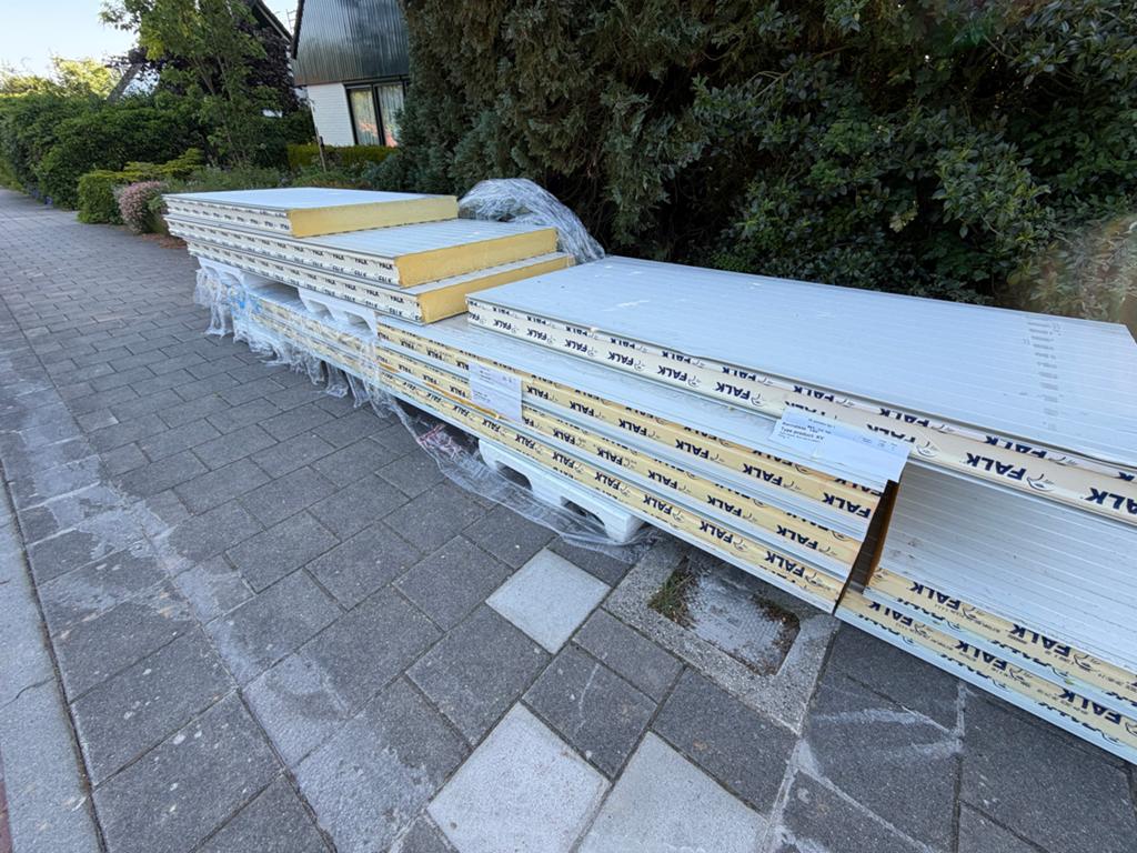 Gratis ✅ 15 m2 / Isolatieplaten voor vloer en wand (restant), Ophalen, 12 cm of meer, Nieuw, Hardschuim (Pir)